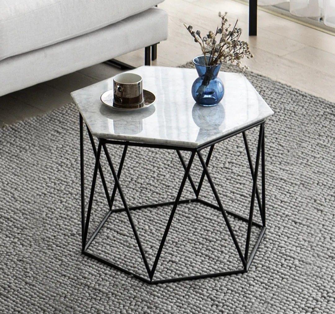 ARMONIA アルモニア 大理石 センターテーブル ホワイト Trias