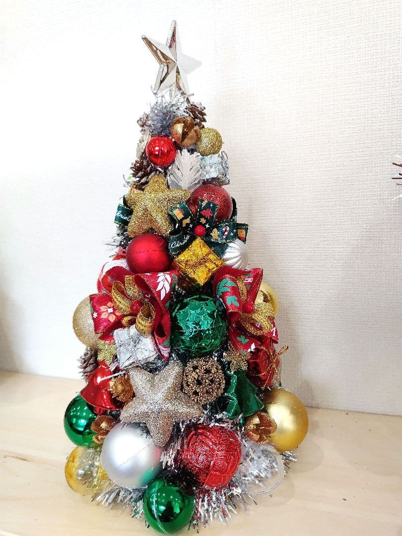クリスマスツリー 卓上　クリスマスリース　フラワーリース　玄関リース
