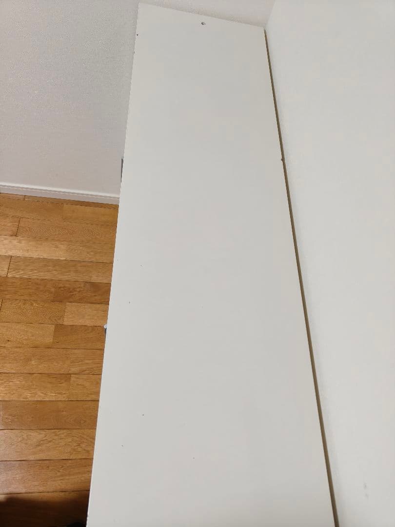 【送料込】ホワイトキャビネット 収納付き　ニトリ　キッチンボード　カップボード