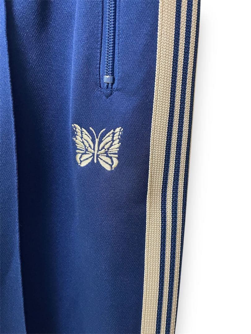 ご*ー様 needles トラックパンツ　2024 ロイヤルブルー　Lサイズ