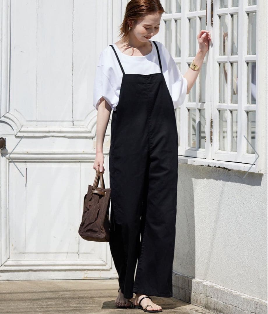 【Lee 】SLOBE IENA別注 キャミソールサロペット