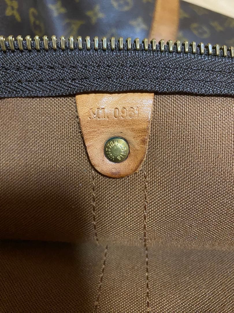 ルイヴィトンキーポルバンドリエール60 ボストンバッグ　モノグラム