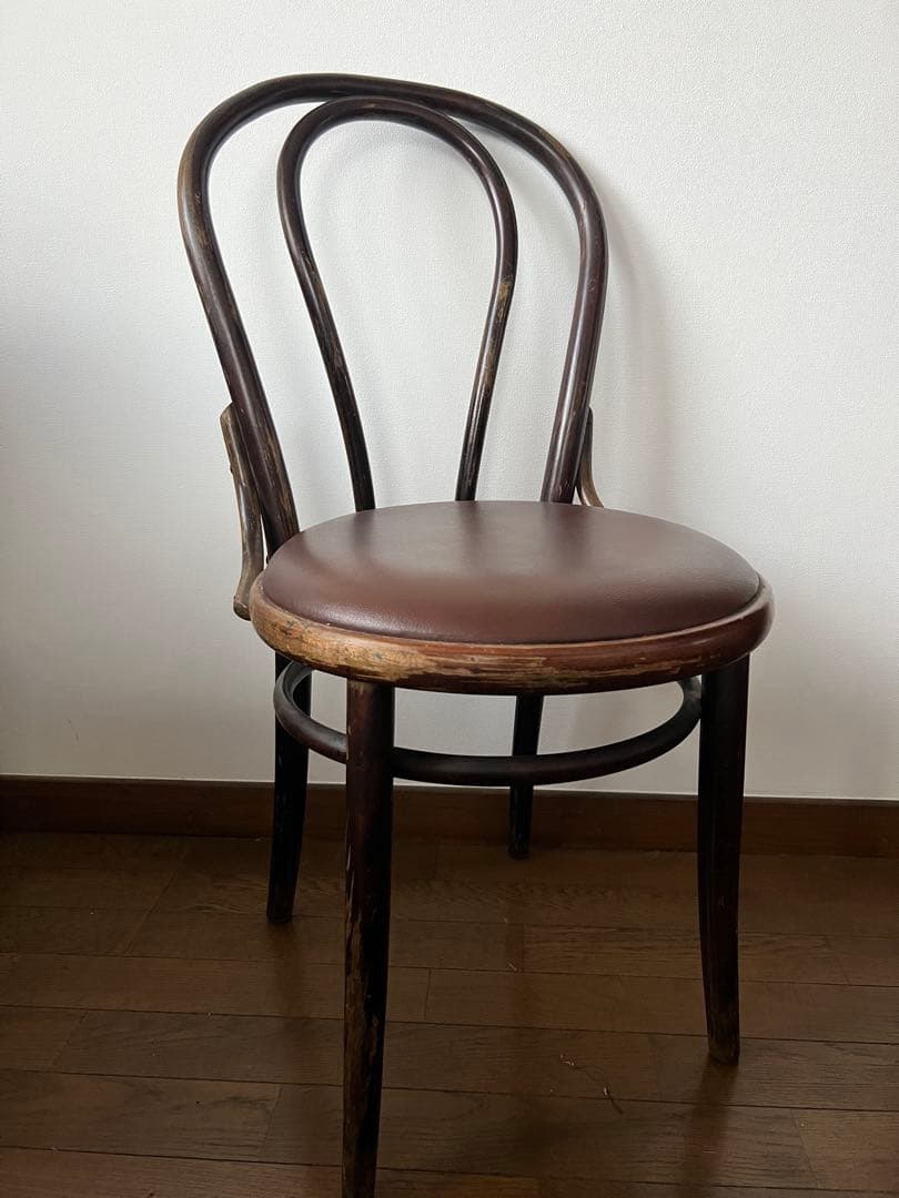 【アンティークチェア】希少 2脚セット チェコスロバキア製 レトロ モダン