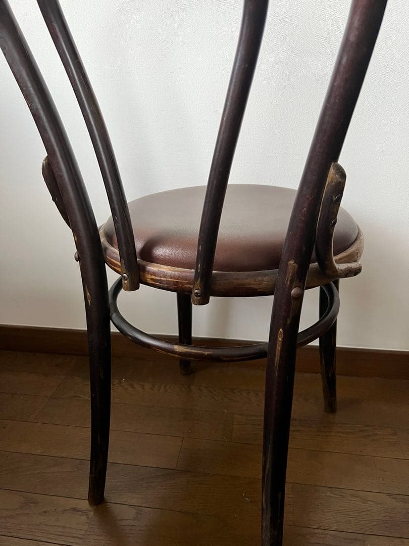 【アンティークチェア】希少 2脚セット チェコスロバキア製 レトロ モダン