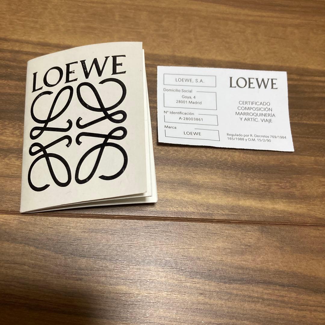LOEWE レザー ボディバッグ ブラック