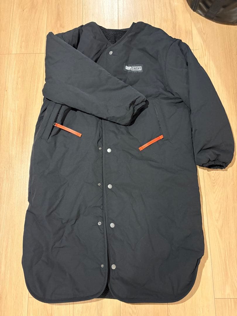 GRIP SWANY ブラック ロングコート