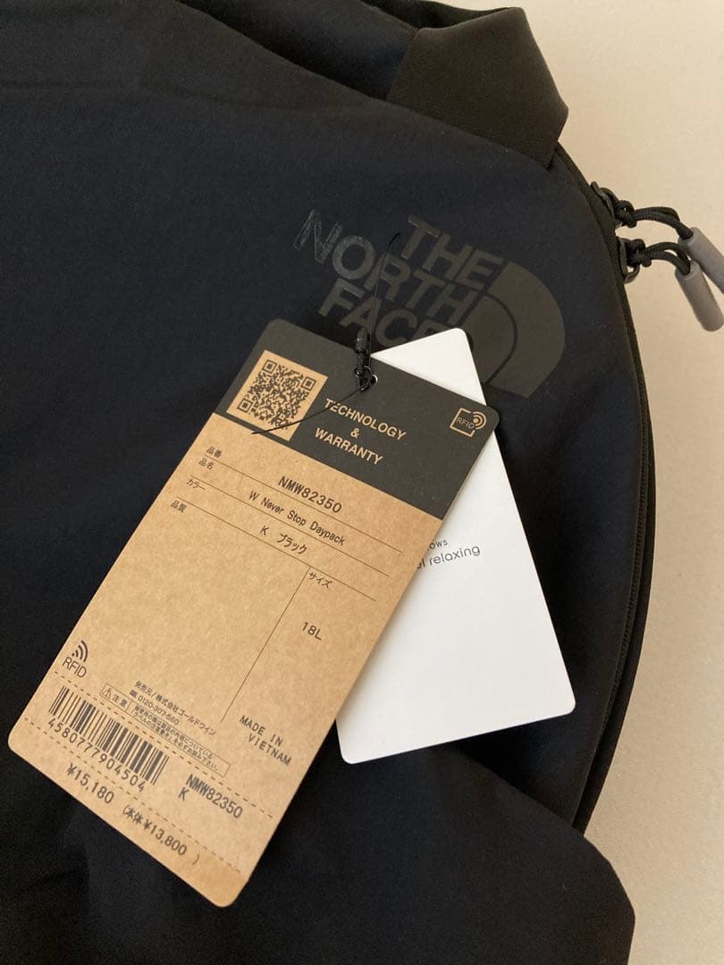 使用僅か超美品☆THE NORTH FACE ネバーストップデイパック18L