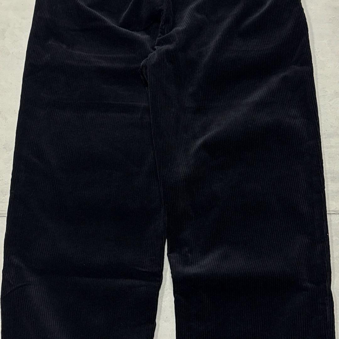 新品25AW ポロラルフローレン コーデュロイパンツ ブラック リラックスFIT