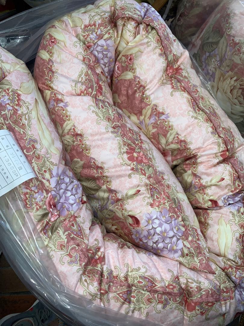 西川生地使用！シングル敷ふとん100x200cm綿100%体を預ける様に眠れます