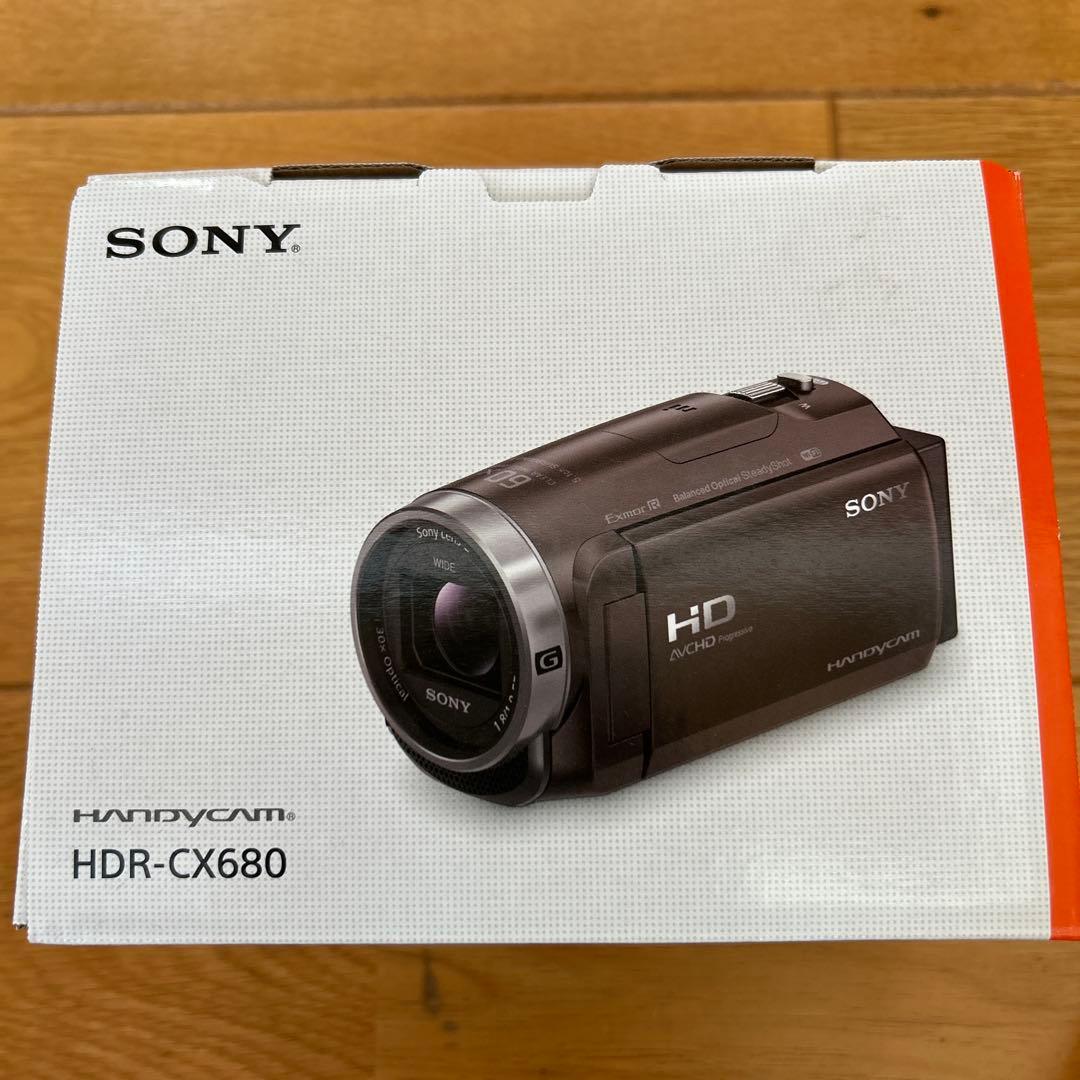 SONY HDR-CX680 ビデオカメラ本体 2024年製