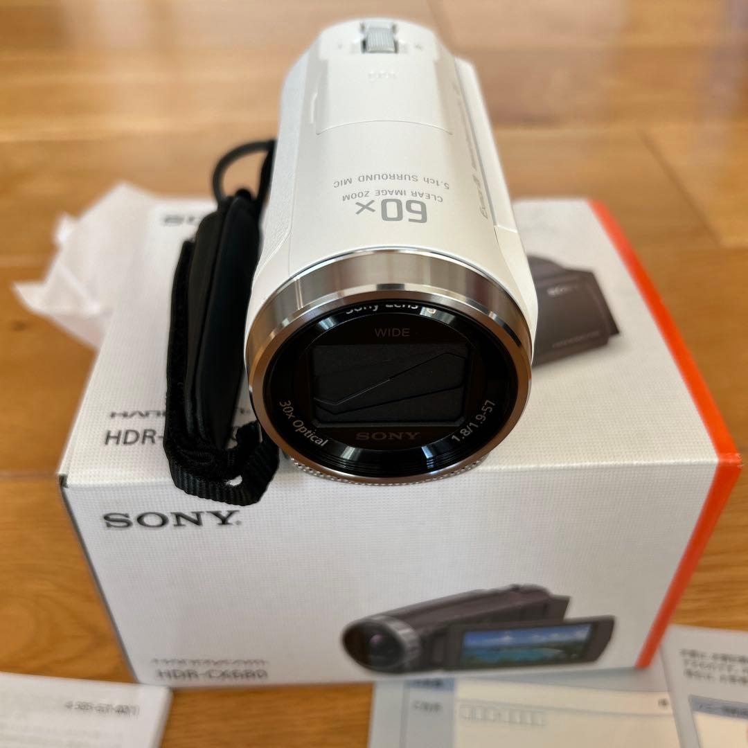 SONY HDR-CX680 ビデオカメラ本体 2024年製