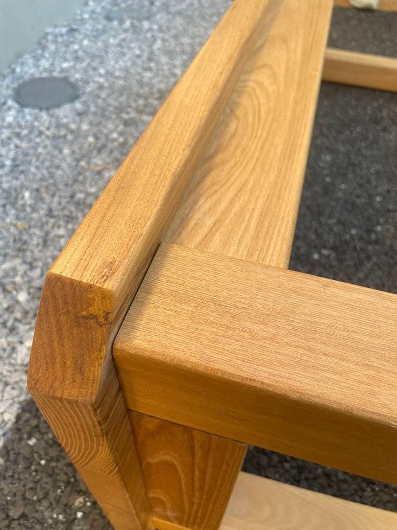無垢オーク材ベンチ　椅子　ダイニング　テーブル