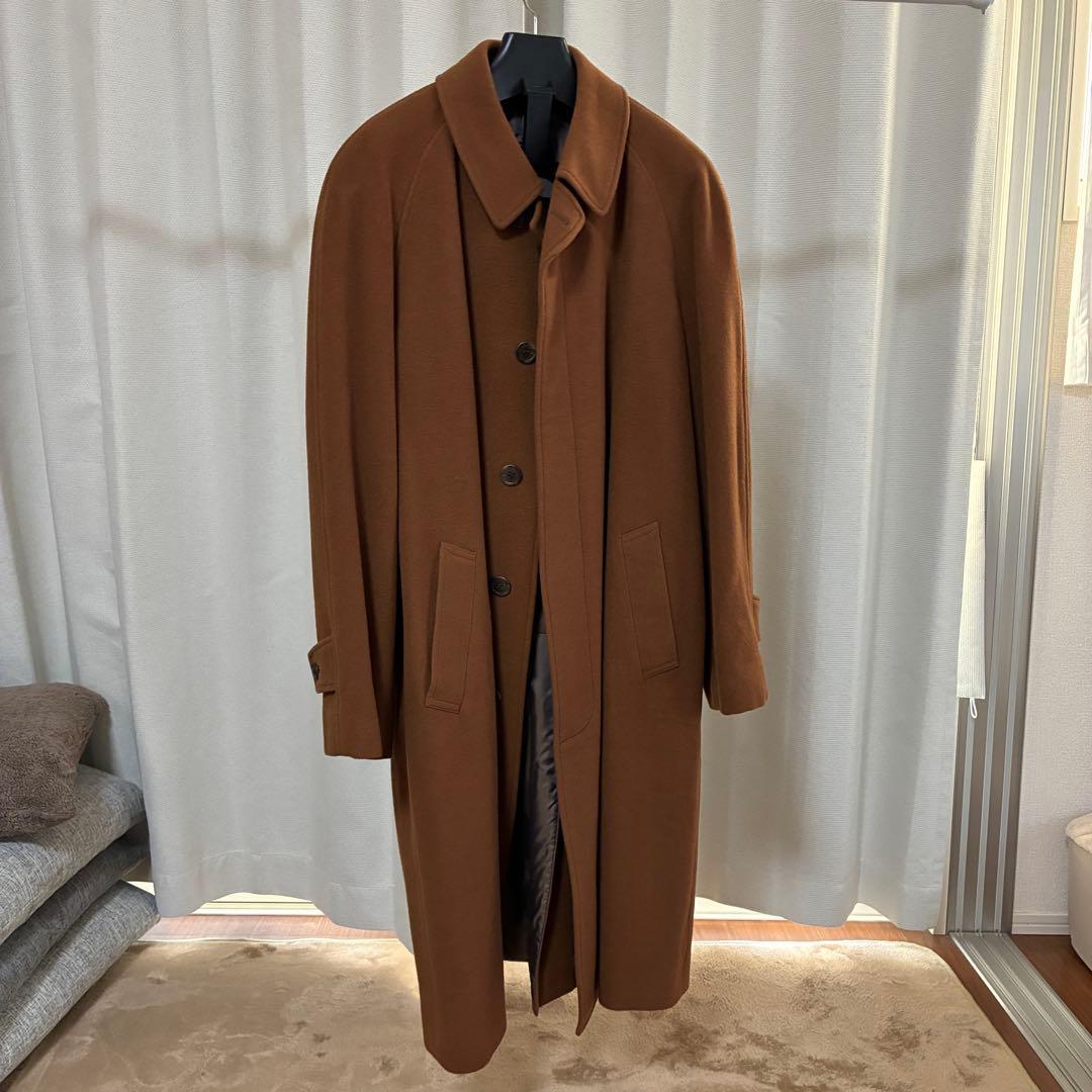 CHAPS RALPH LAUREN ステンカラーコート カシミヤ混