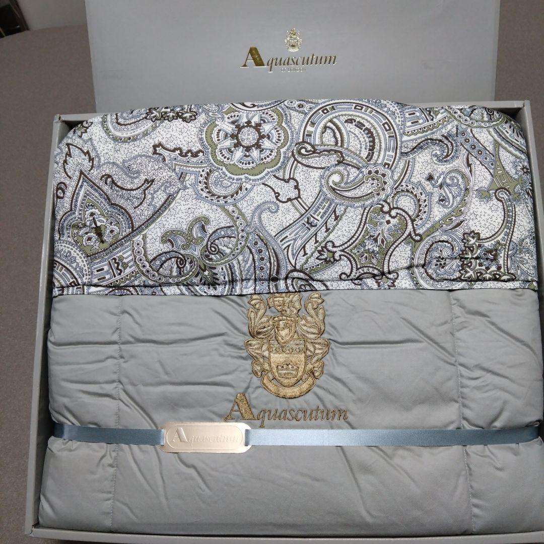 aquascutum羽毛掛布団！