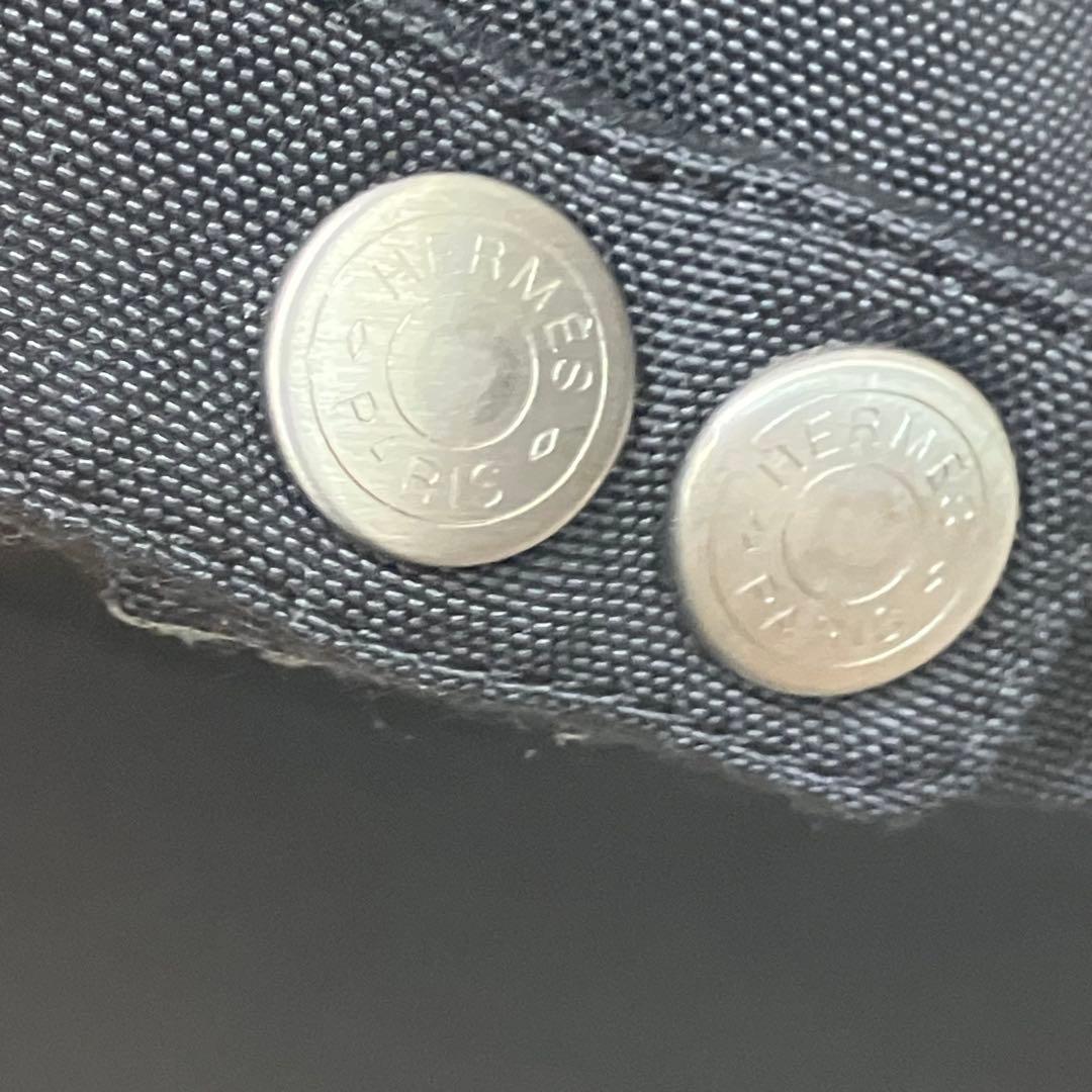 エルメス Hermesブラック キャップ Ｈ刺繍ロゴ56 男女兼用