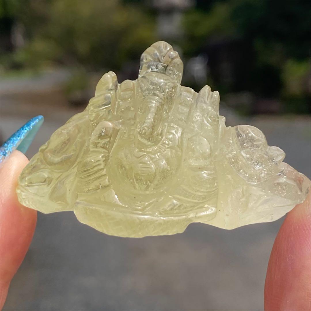 リビアングラス ガネーシャ 大