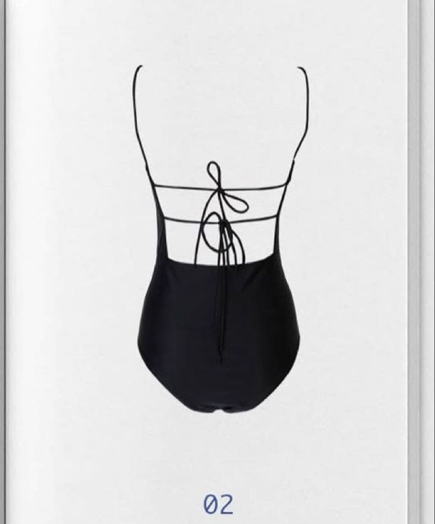 美品【SWELLY】Back Open OP NERO ブラック