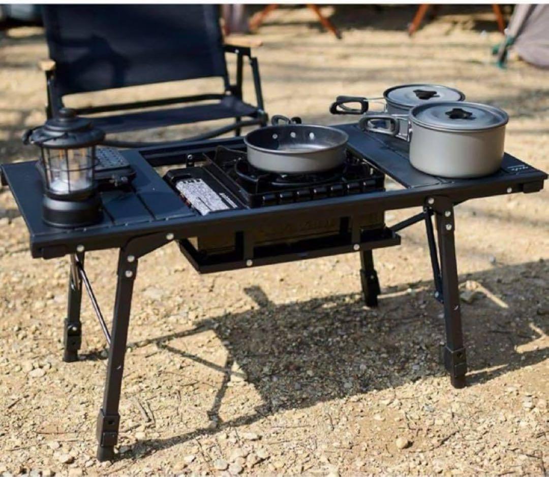 アルミユニットテーブル88 ストレージ peak 雪峰苑 3セット