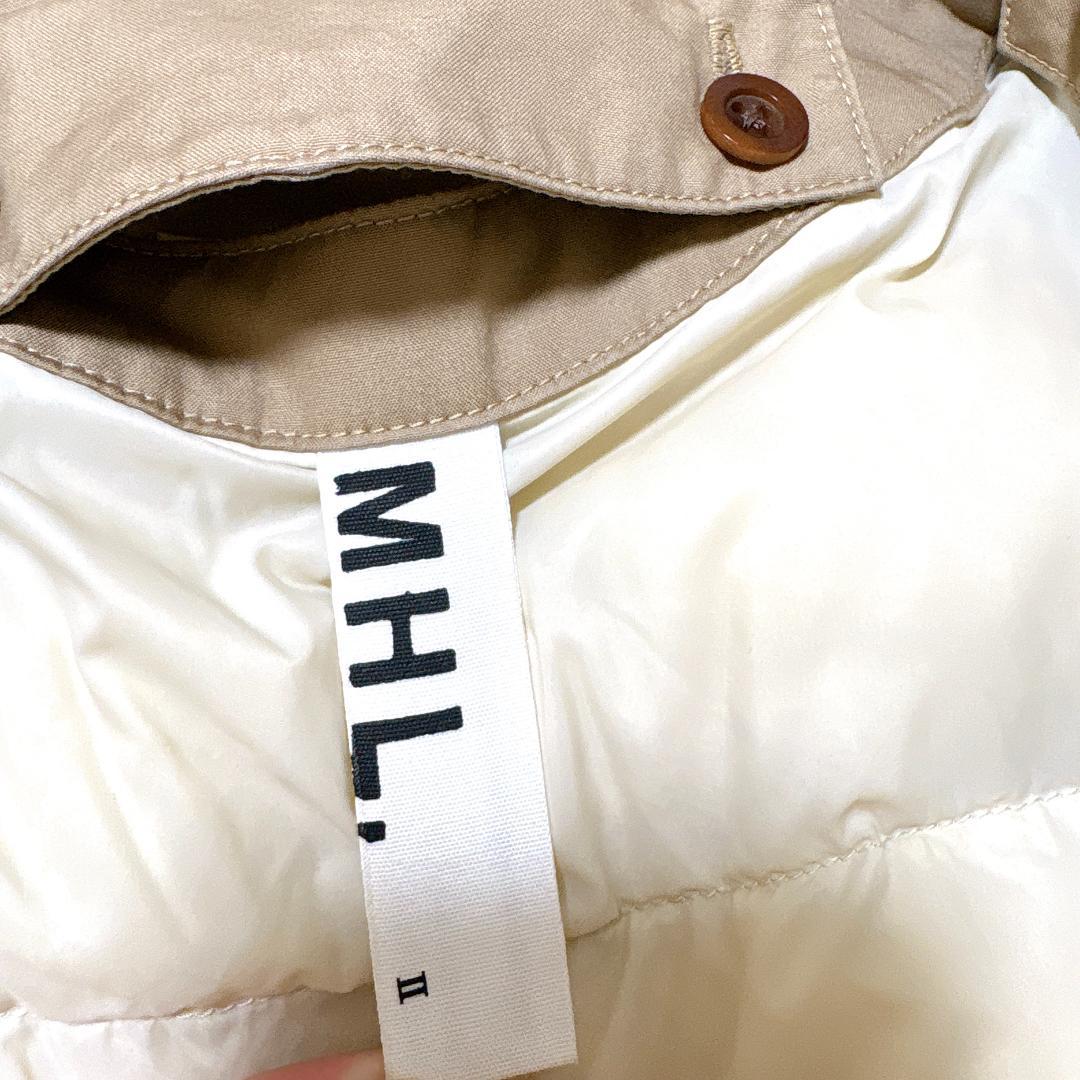 MHL. マーガレットハウエル⭐️ダウンライナー付き ステンカラーコート Ⅱ M