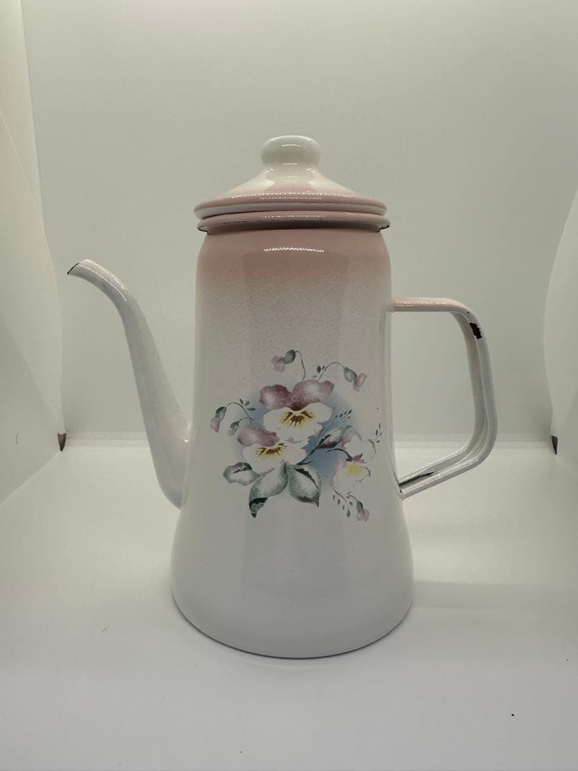 イマン パンジークラシックピンク コーヒーポット 超希少《旧イマン》