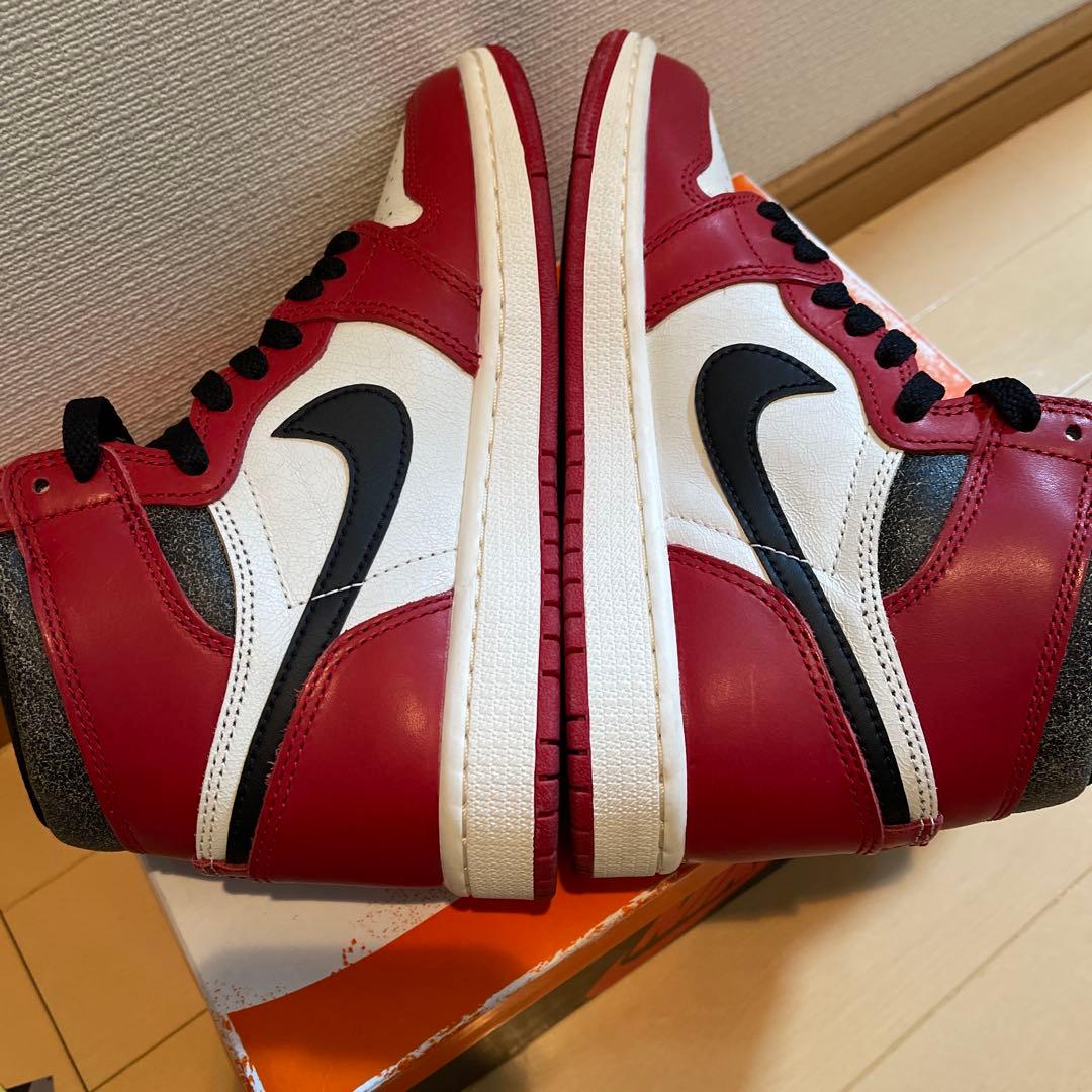 新品　エアジョーダン1 aj1 85 シカゴ　ブレッド　ロイヤル　つま黒