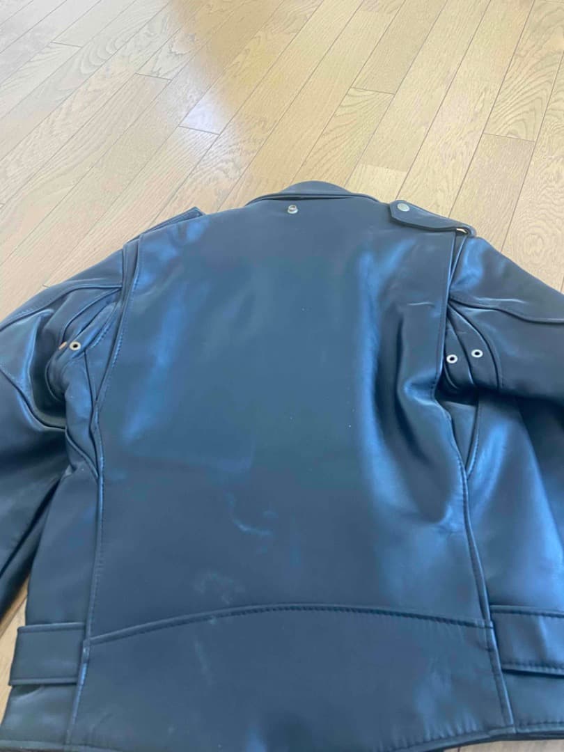 大幅値下げです！Schott Perfecto ブラックレザー ジャケット 36