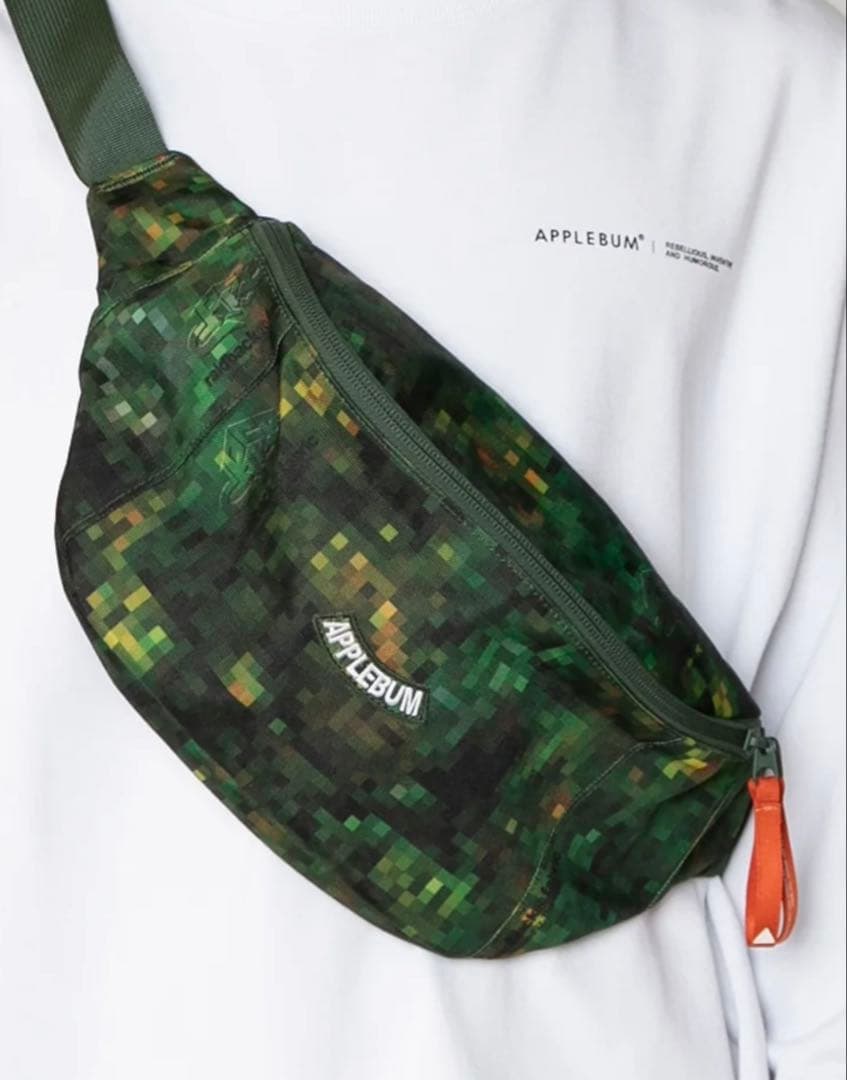 APPLEBUM Waist Bag Pixel Camo 完売