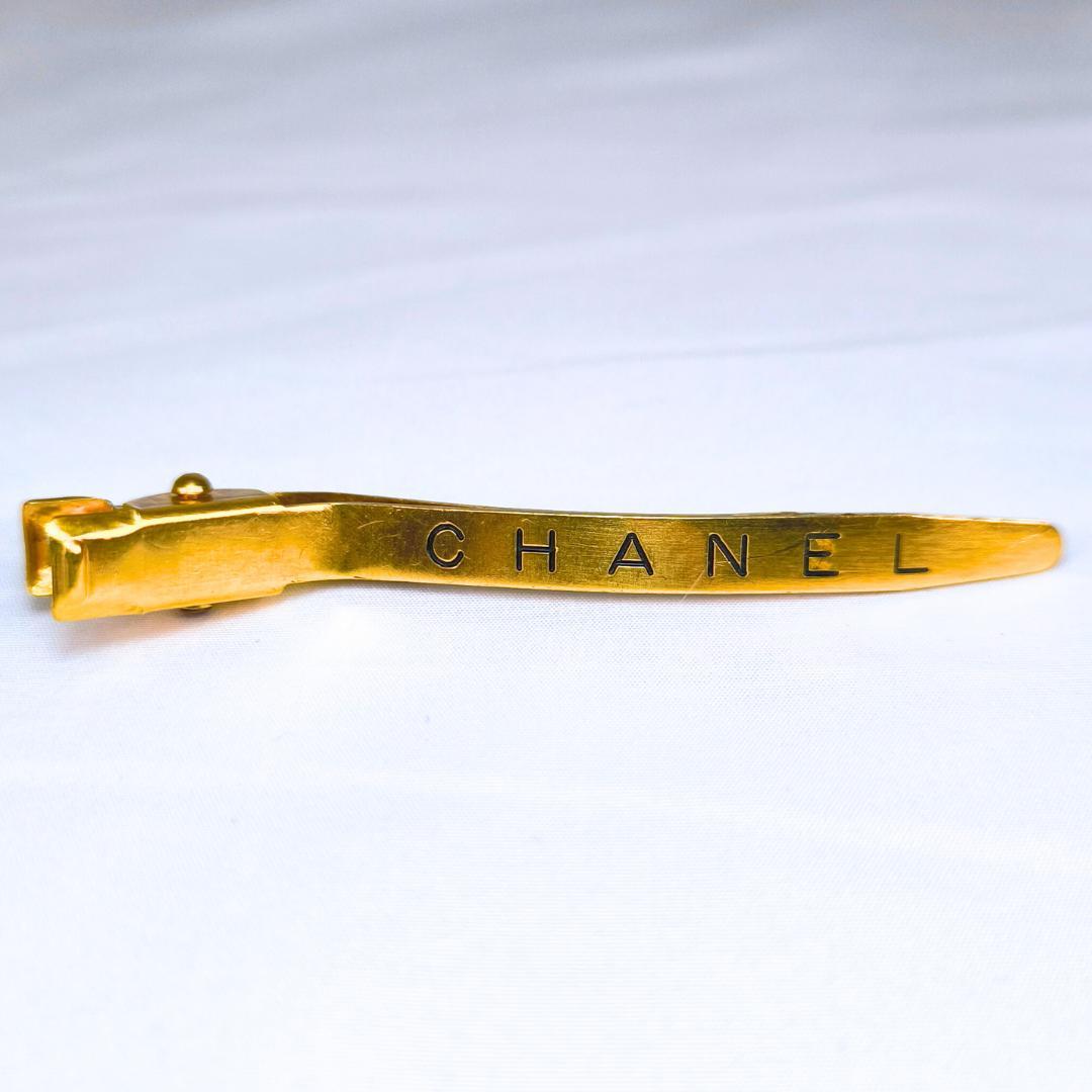 【美品】CHANEL　ヘアピン　ヴィンテージ　ゴールド