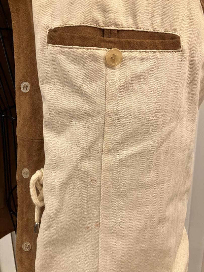 Cinquanta チンクアンタ スエードレザー ジャケット 46 イタリア製