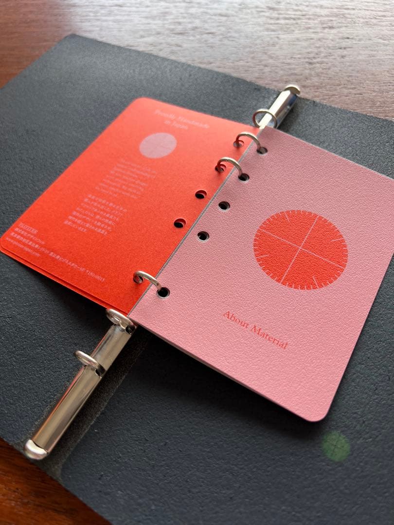 PLOTTER レザーバインダー No.5002 ホースヘアー　A5サイズ