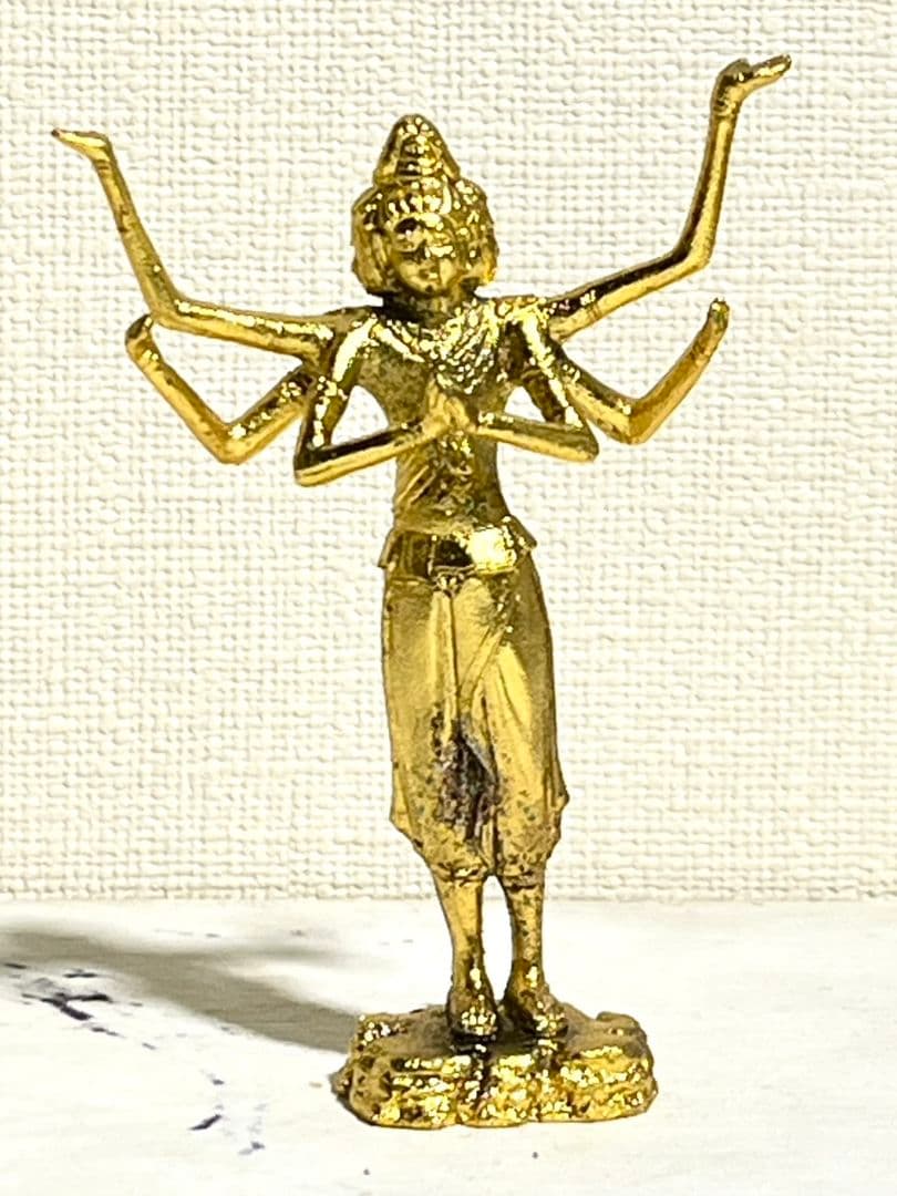 松久宗琳　大仏師　聖観音菩薩像 銅像 セット アンティーク 293／1000