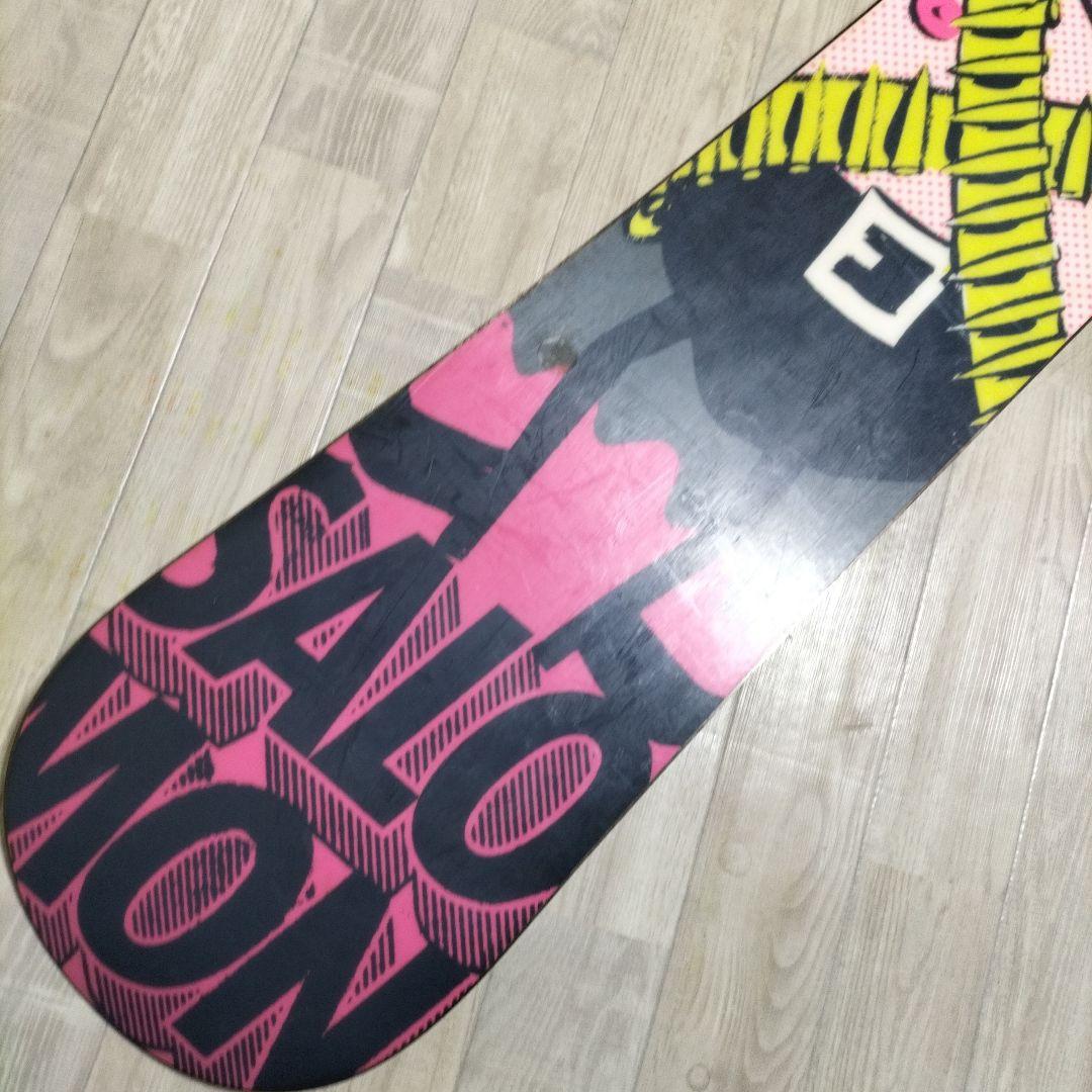 SALOMON サロモン　スノーボード板　スノーボードセット　ロッカーボード