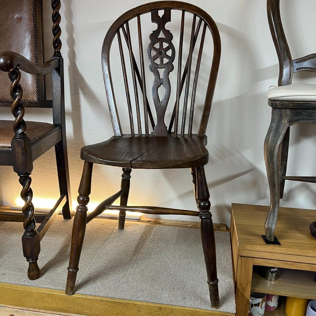 [最終値下げ] 1860~1870年製　イギリス製　アンティークチェア