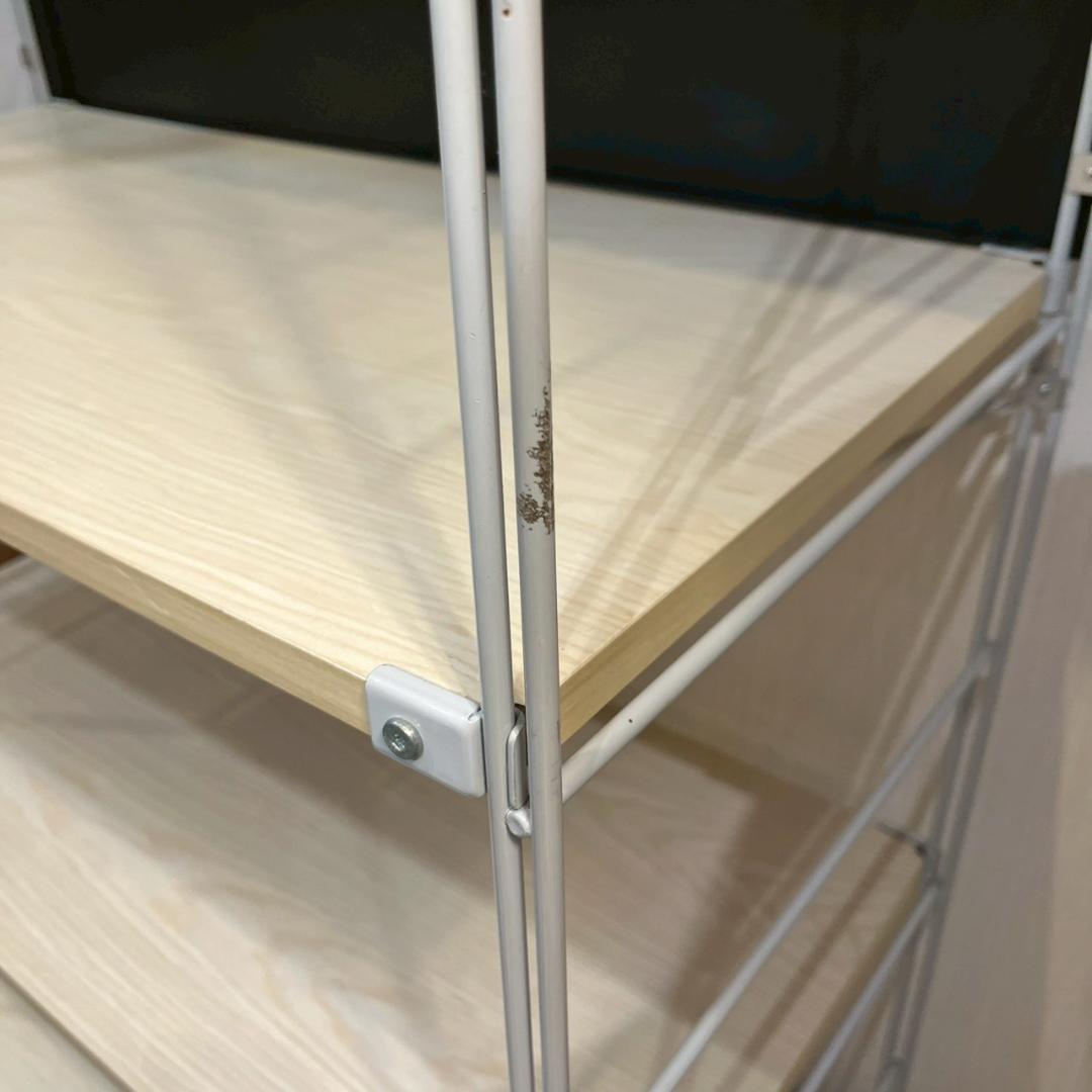 【 廃盤 】 無印良品 ステンレス ユニットシェルフ オーク材 フラップ扉