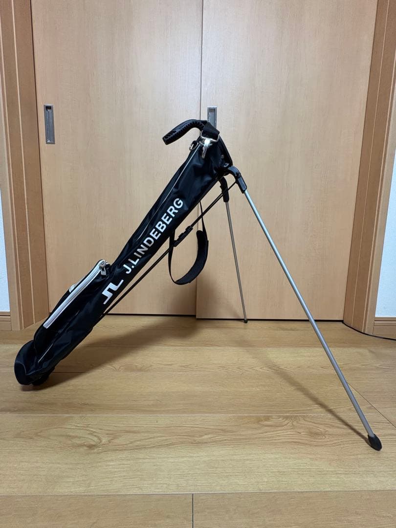 J.LINDEBERG セルフスタンドバッグ ブラック