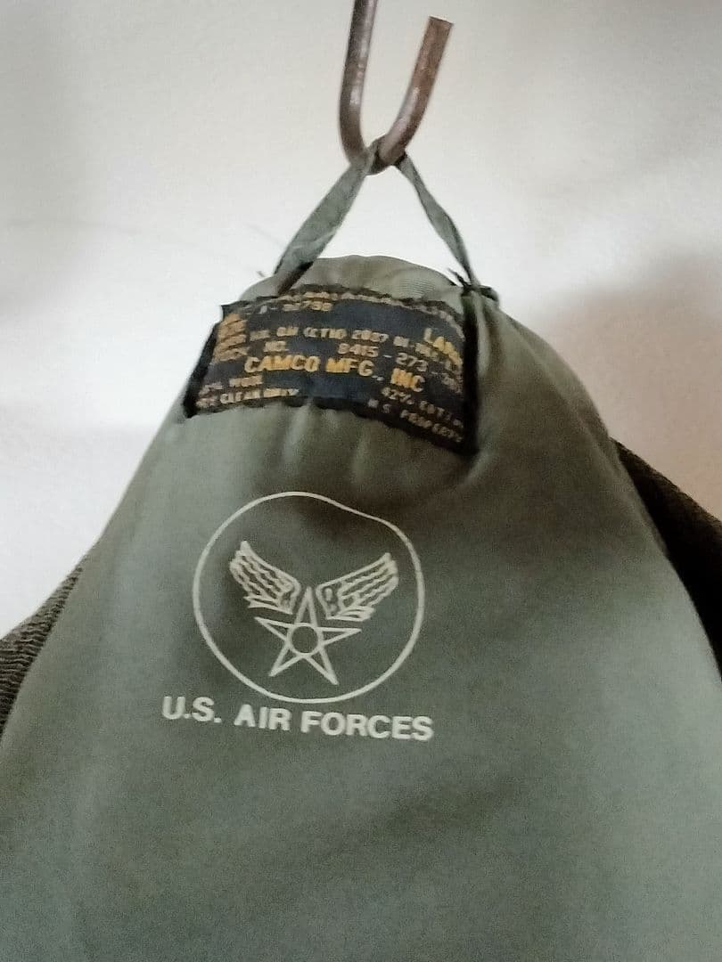 t*s様 米軍 MA1 USA 60's~　CAMCO　MFG.INC　LARG