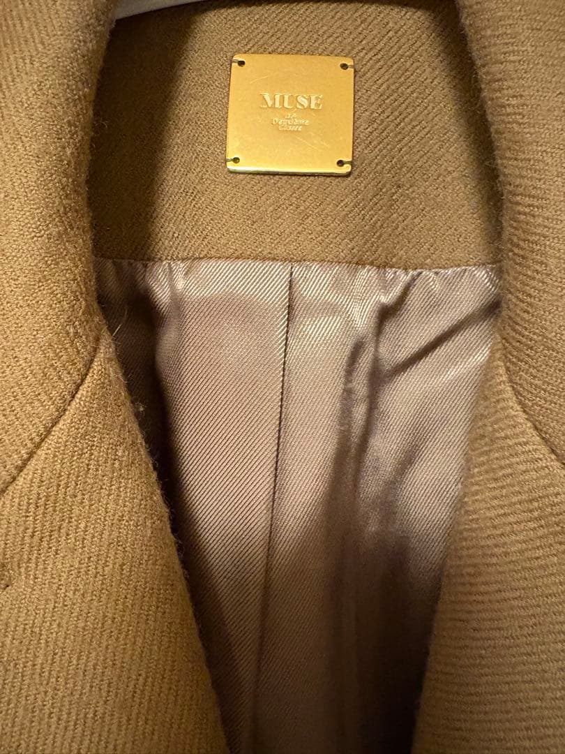 Deuxieme Classe チェスターコート　キャメル