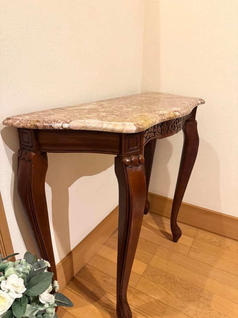 【値下げ！】大理石コンソール