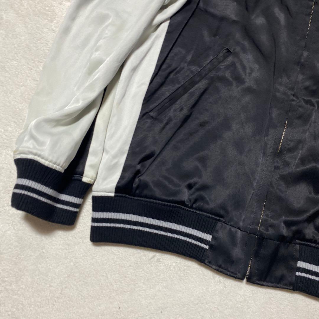 ✨LAD MUSICIAN ✨17AW 世界地図柄リバーシブルサテンスカジャン