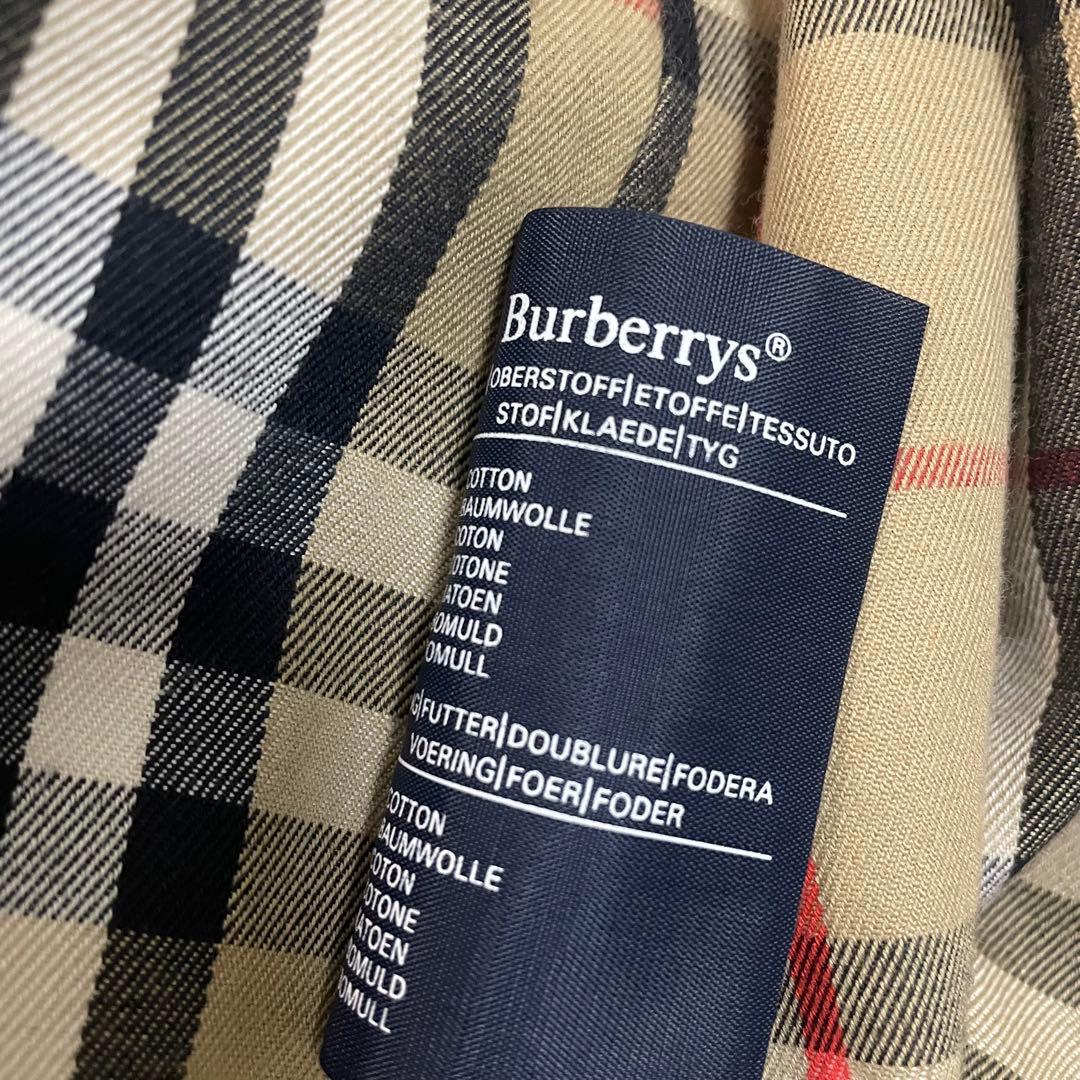 Burberry バーバーリー　トレンチコート　ノバチェック柄　ベルト　秋冬