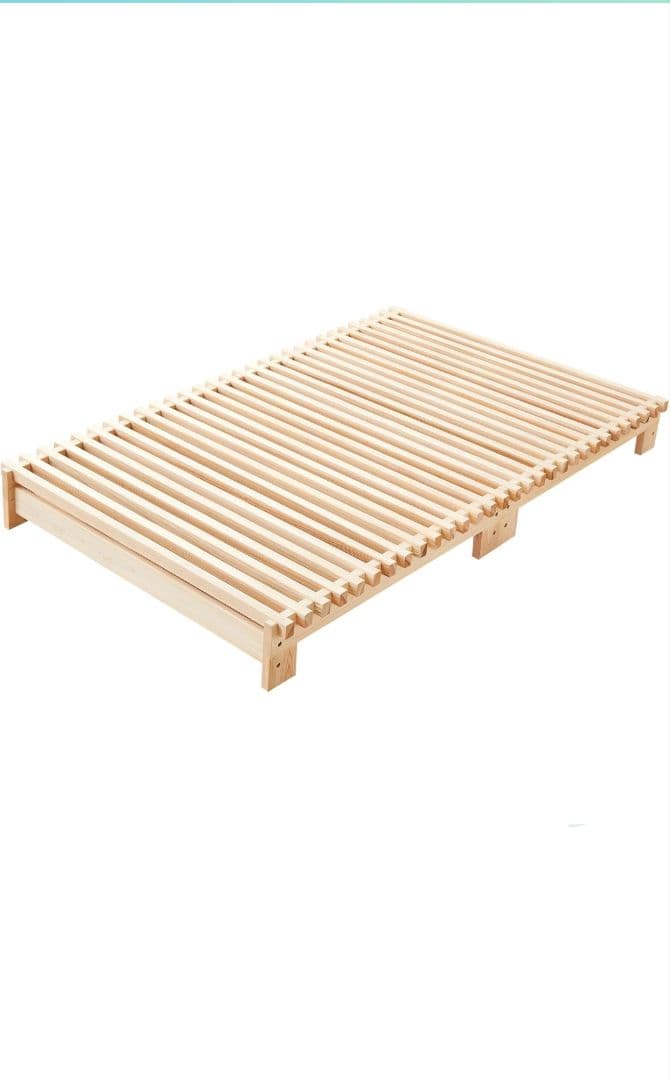 セミダブルサイズ すのこベッド 耐荷重300kg