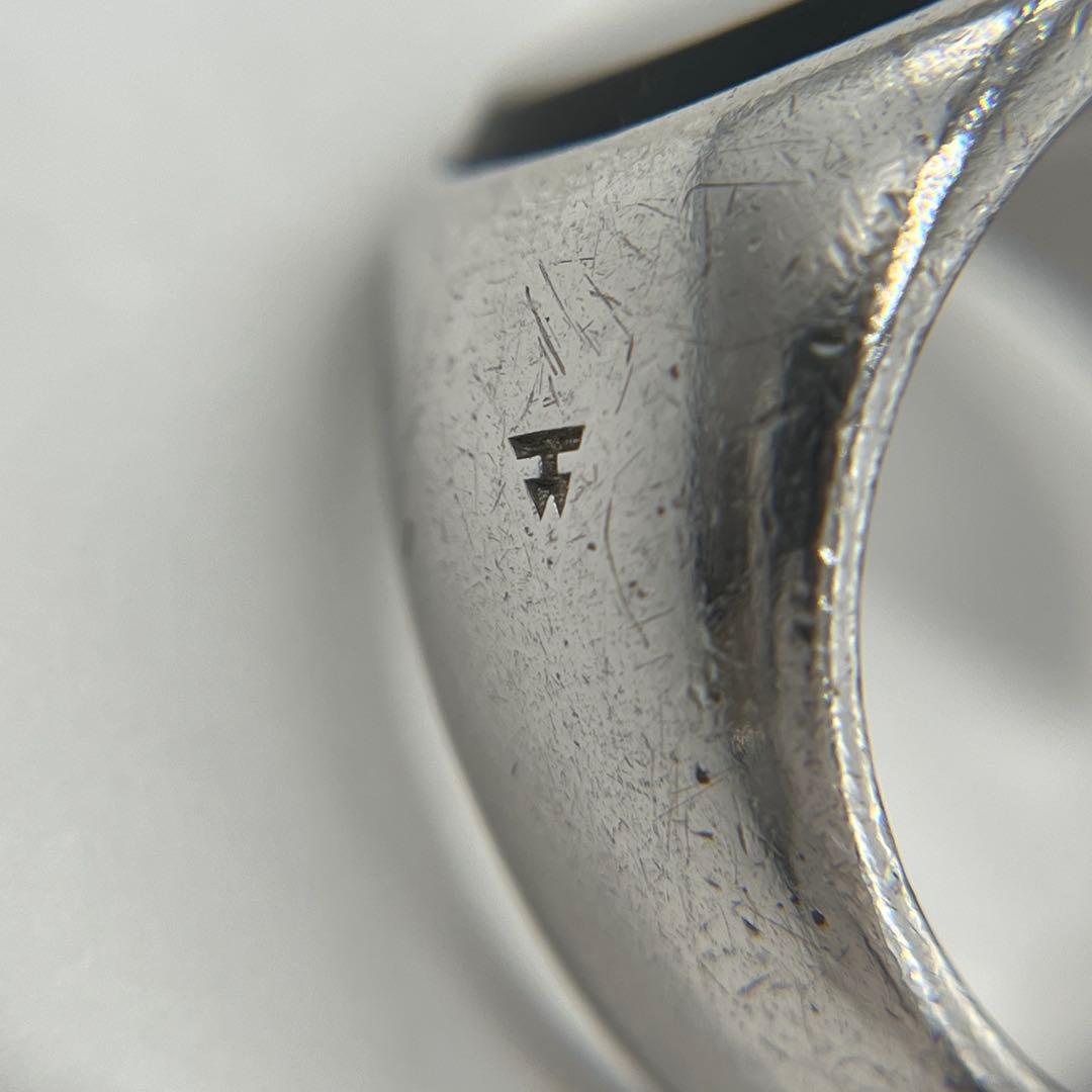 トムウッド TOM WOOD オーバル シグネット リング サイズ58 オニキス