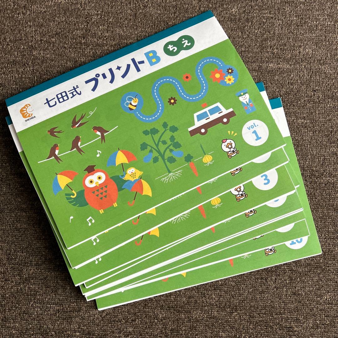 [未記入] 七田式　プリント　B