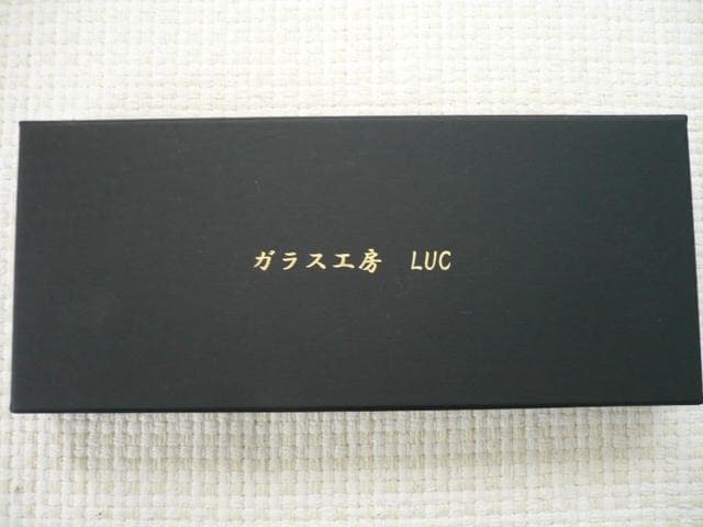 送料無料 新品未使用 ガラス工房LUC 「春の夢」 ガラスペン