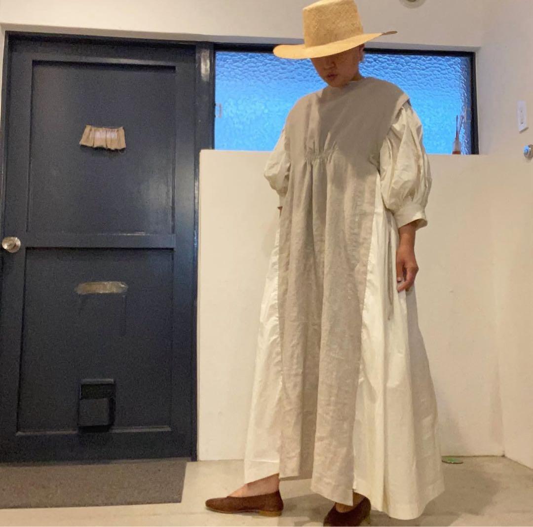 ワンピース ito fukuoka different material one-piece