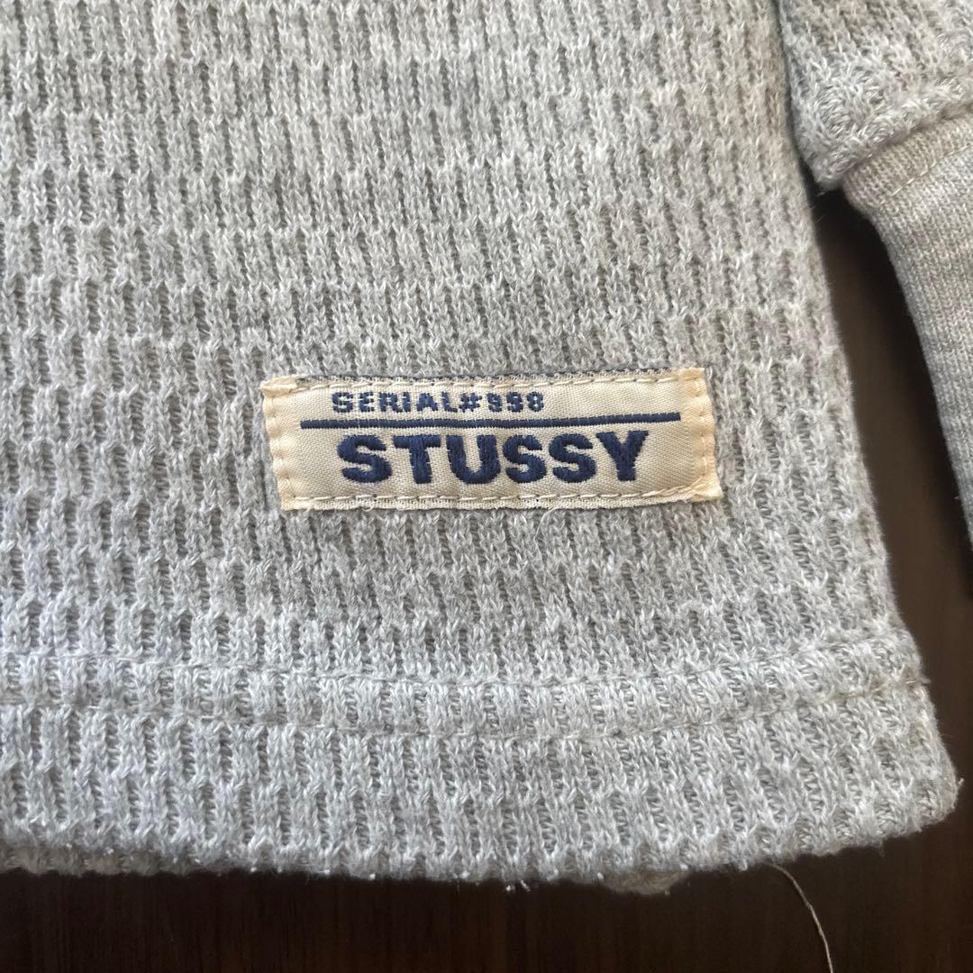 old stussy ステューシー サーマル 長袖カットソー　S USA製