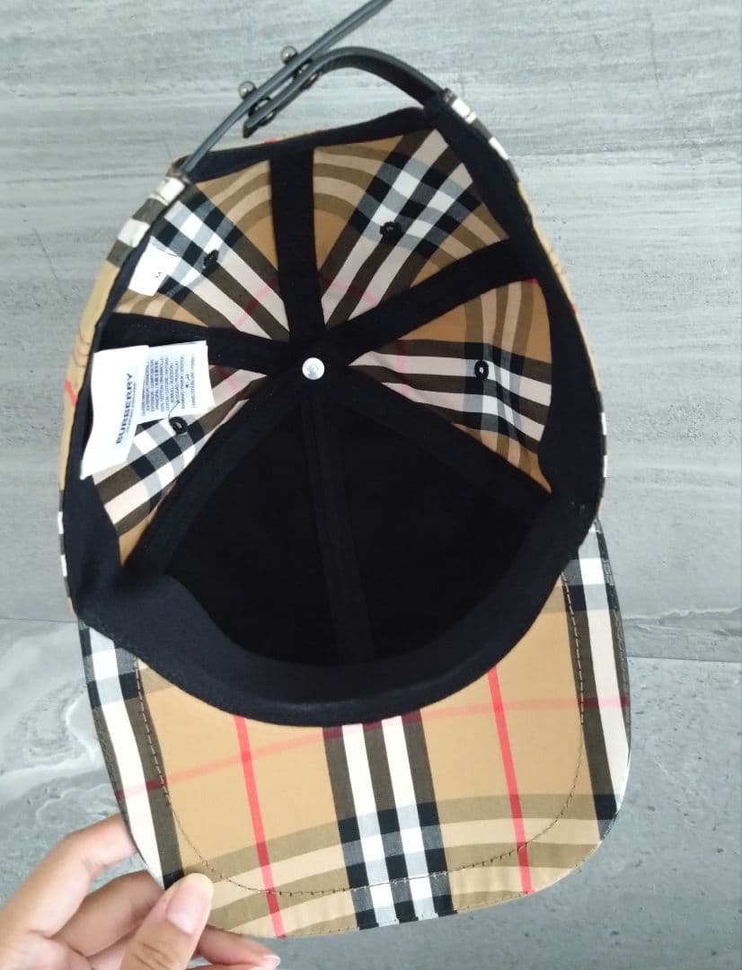 正規品！美品！BURBERRYバーバリーGAPキャップほぼ未使用