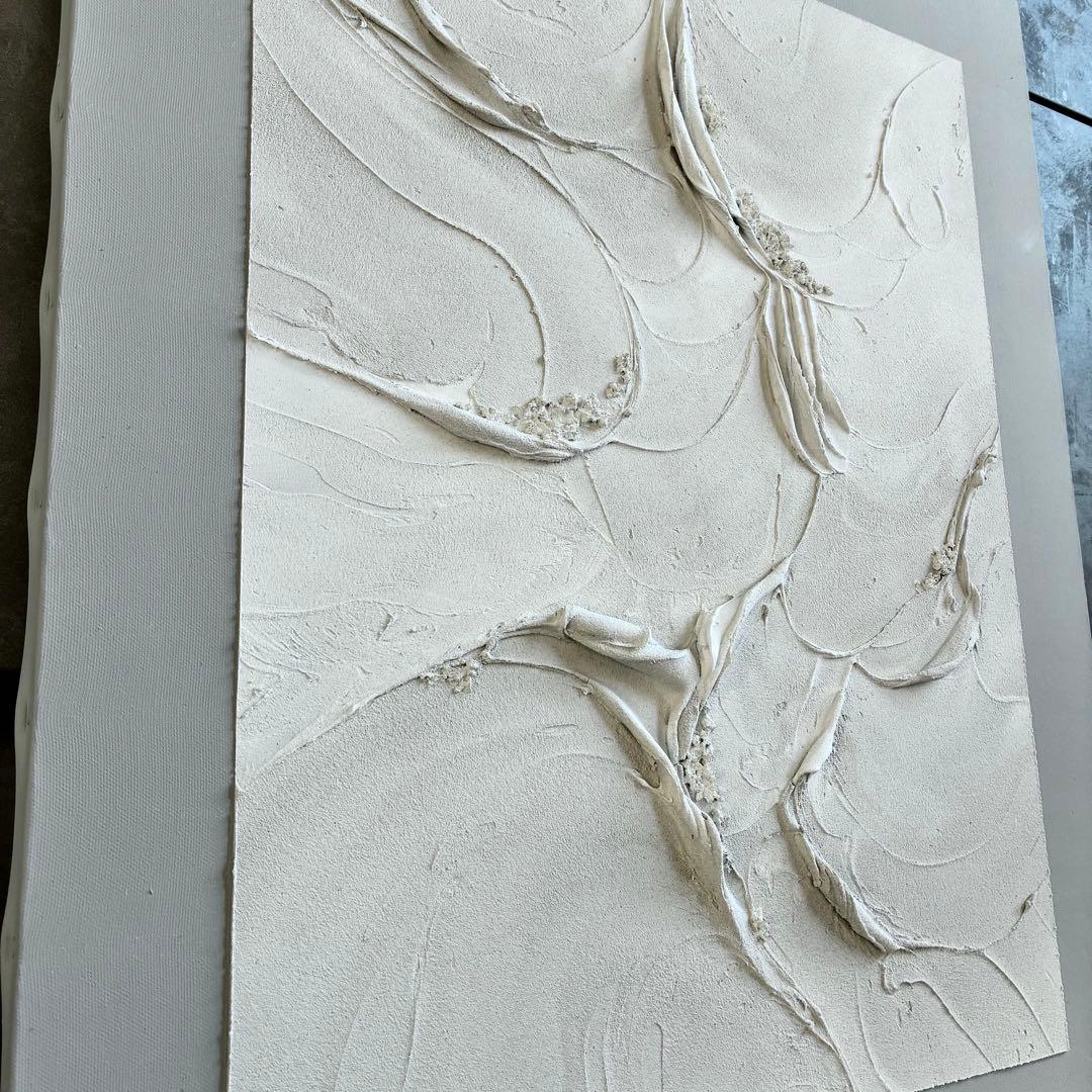 現代アート　65×53㎝　モダン　テクスチャーアート　抽象画　アートパネル　絵画