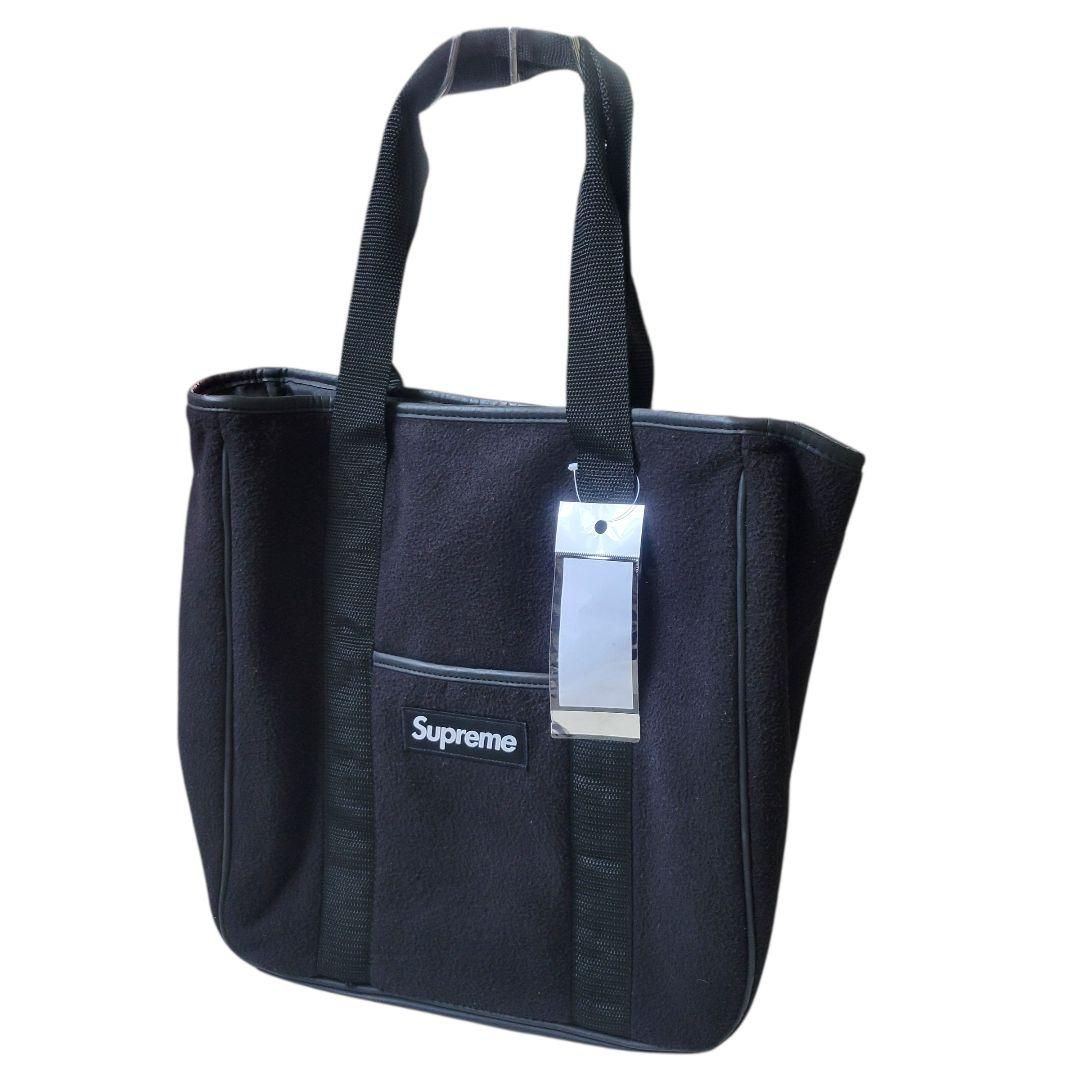 m様 シュプリーム polartec tote bag ブラック トートバッグ
