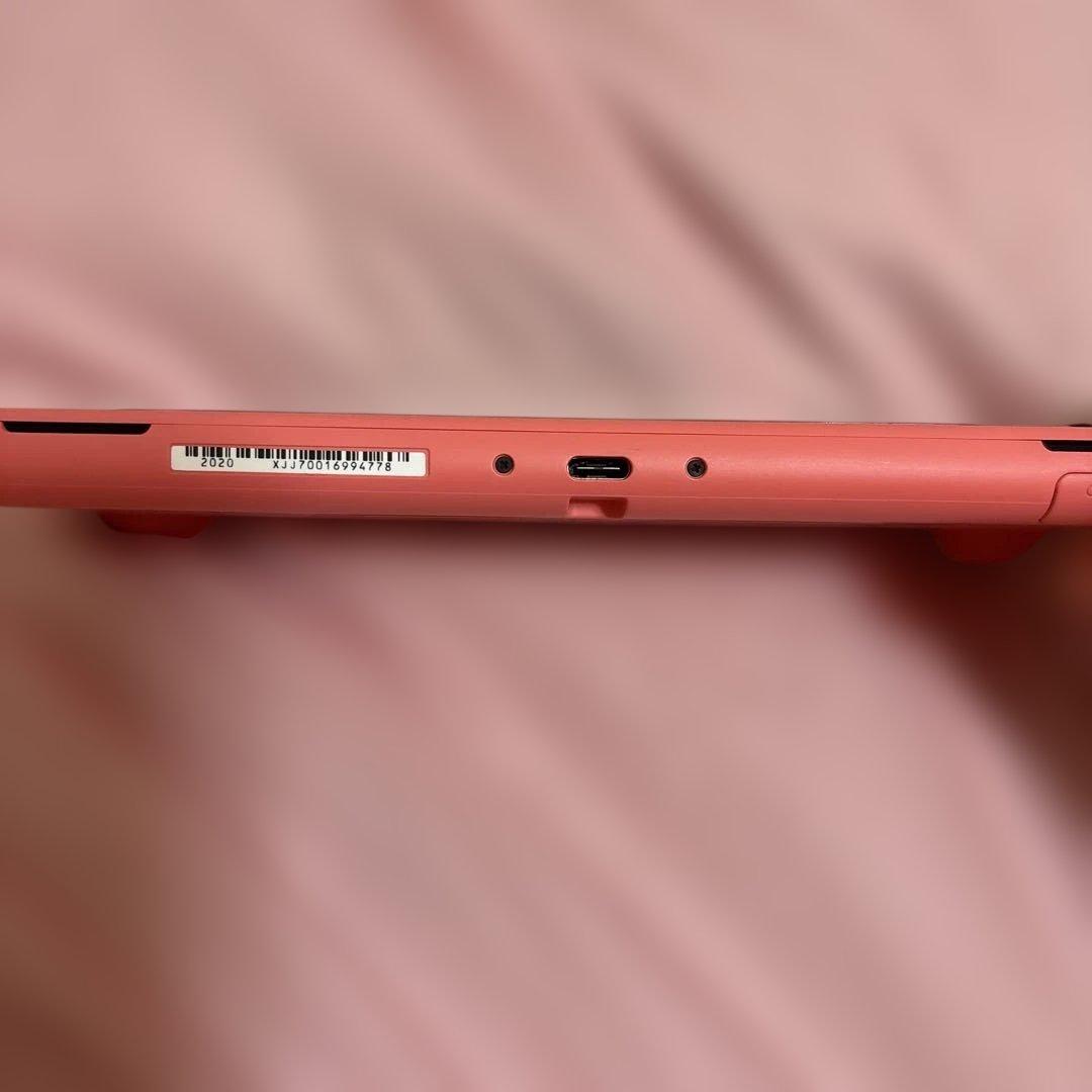 Nintendo Switch Lite ピンク 本体と充電器のみ動作確認済み